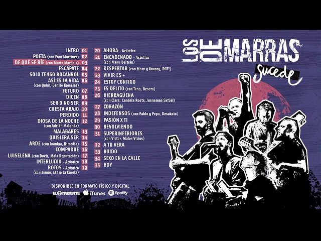 LOS DE MARRAS "Sucede" (Álbum completo)