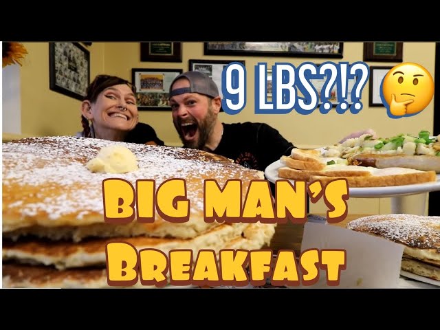 BIG MAN’S BREAKFAST | WHO SAID THIS WAS 9 LBS? | Molly Schuyler | MOM VS FOOD | DAN KENNEDY