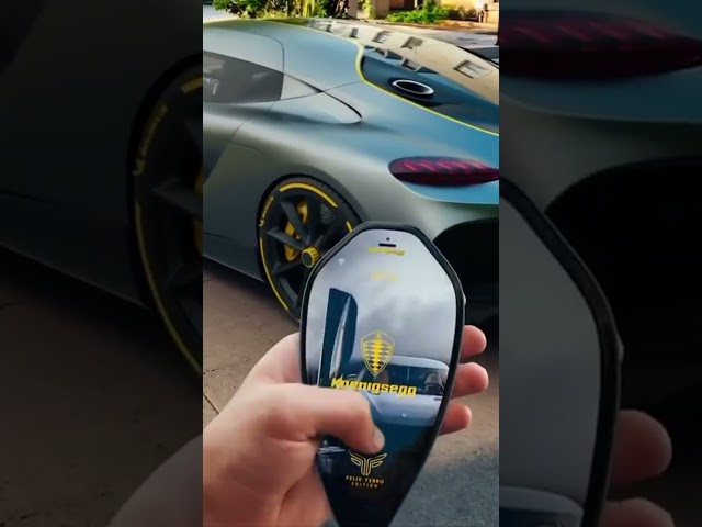 The $1.9 Million Koenigsegg Gemera “Hybrid” Supercar Gets A Key Fob Concept That Puts A Stylish