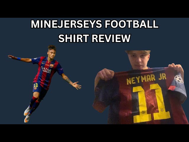 *THESE FOOTBALL SHIRTS ARE SO NICE!* Minejerseys football shirt review.