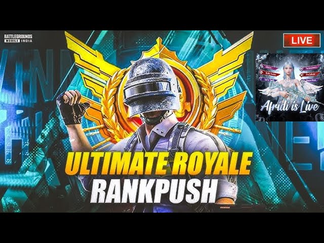 🔥Ultimate Royale Rank Push - Day 03 | Target: Exceed Rank! 🏆 | BGMI LIVE 🎮