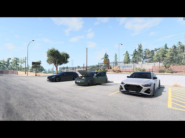 BeamNG.drive_TestDrive_MercedesBenzCLS63AMG_CadillacEscalade_VWGolfIV_DieselGateSoft_AudiRS7