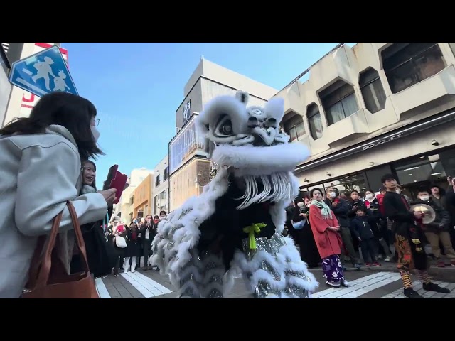 横浜春節祭 2025 W祈願獅子舞 〜＠元町ショッピングストリート〜 前編