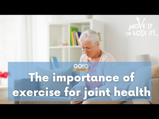 The importance of exercise for joint health