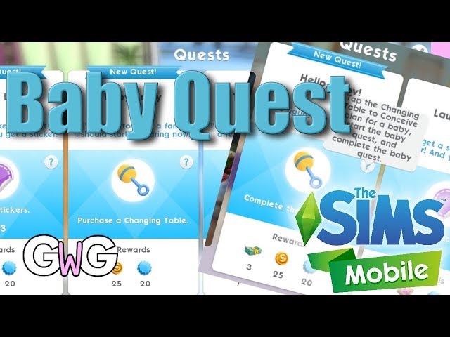 The Sims Mobile- Baby Quest