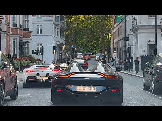 Billionaire Driving His $2 Million Aston Martin V12 Speedster! *Loud Accelerations & Reactions!*