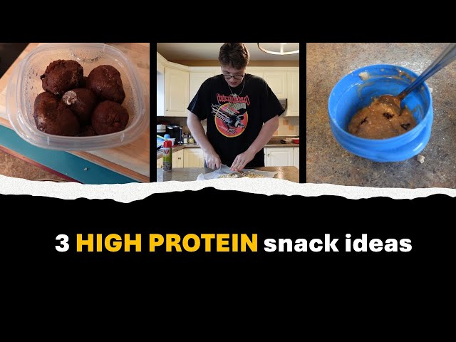 3 Must Try Gym Snacks | High Protein Recipes