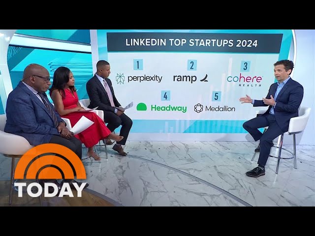 See the companies that made LinkedIn's 2024 list of top startups