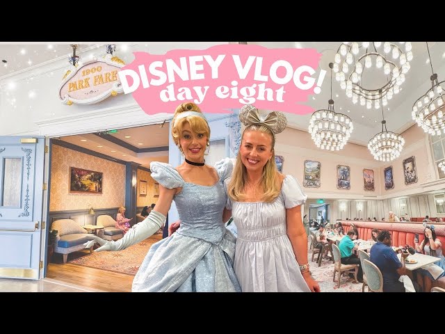 WALT DISNEY WORLD VLOG! ✨ DAY 8 🐭 Epcot | Magic Kingdom | Disney's 1900 Park Fare Dinner Buffet