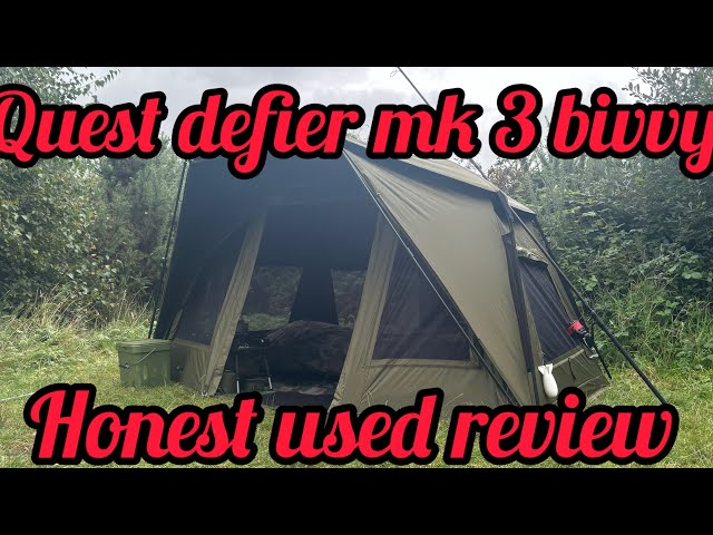 QUEST DEFIER MK3 BIVVY HONEST USED REVIEW