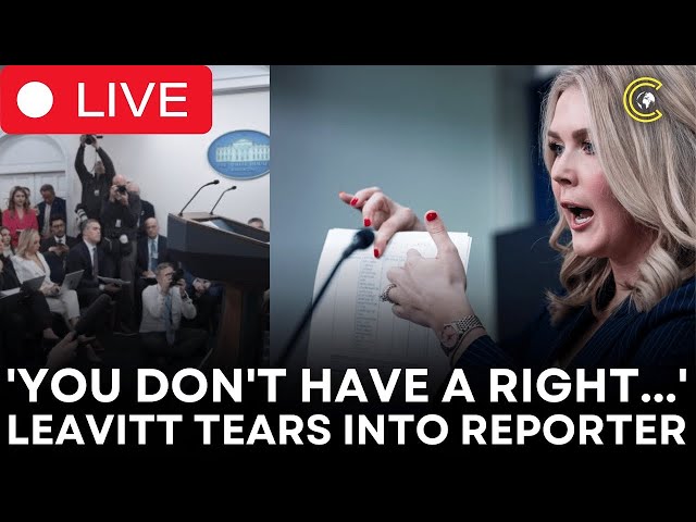 LIVE | Reporters Try to Corner Karoline Leavitt… BIG Mistake!