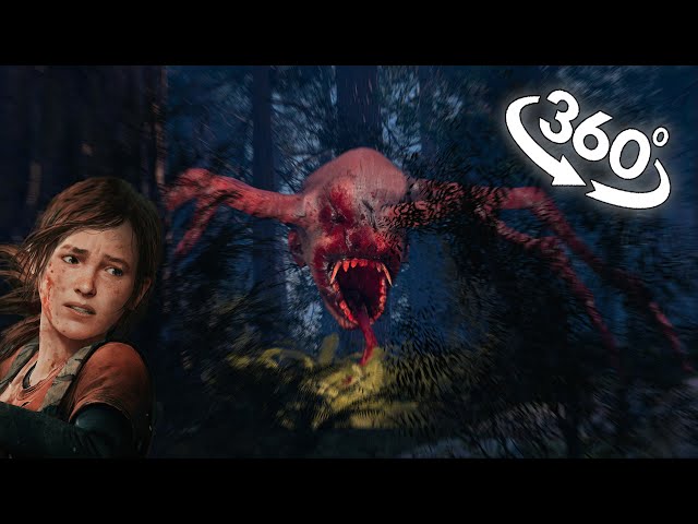 VR 360°  HBO Last of Us atack Monster Head (Episode 2)