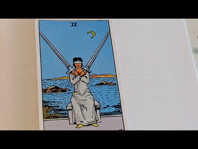 LEARN THE LANGUAGE OF TAROT DAY 65: TWO OF SWORDS ⚔️