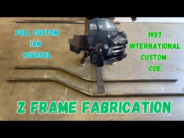 Full Custom Ian Live! In The Shop(Live Ended) 1957 International Truck Cab Over Truck Custom Z Frame