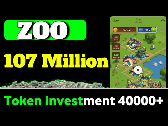 Zoo 107 Million+ Token || Zoo New Update || Zoo Airdrop || Zoo