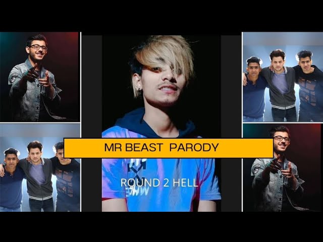 MR BEAST PARODY 🤑Ft . INDIAN CREATORS | CARRY MINATI | ROUND 2 HELL |