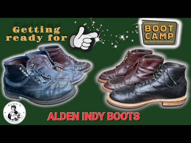 Alden Indy Boots. Getting ready for BOOT CAMP 2024