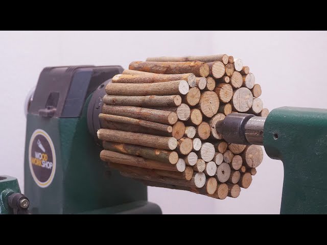 Woodturning Branches into Art