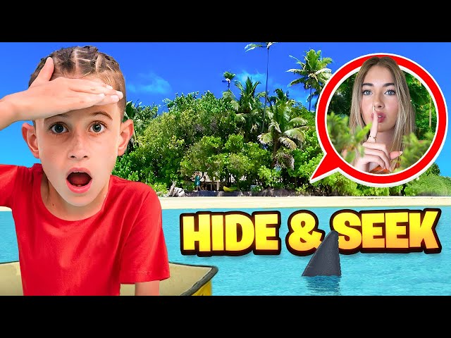 EXTREME HIDE & SEEK ON ISLAND! *100 KIDS EDITION* 😱🏝️