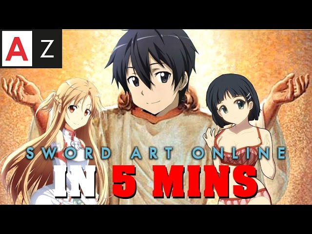 Sword Art Online IN 5 MINUTES | Anime in Minutes