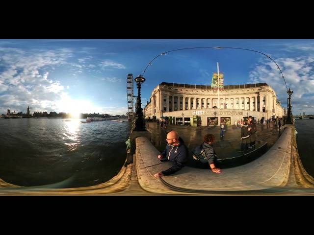 Westminster's view over Thames. #360video LG CAM 360