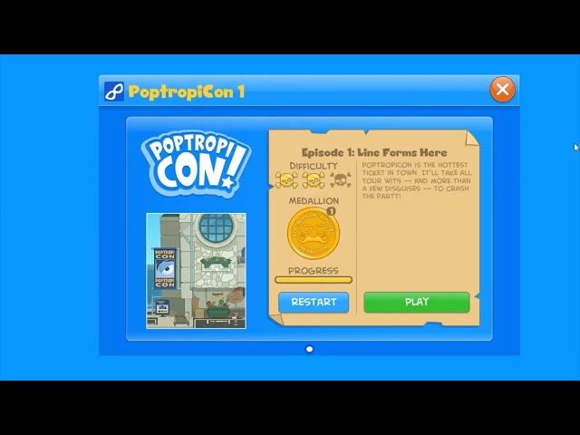 Poptropica: Poptropicon 1 Island FULL Walkthrough Gameplay