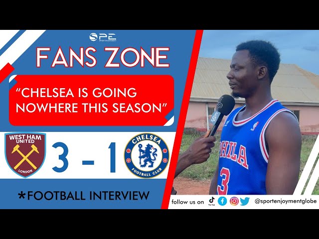 WESTHAM 3-1 CHELSEA | Premier league fans match reaction