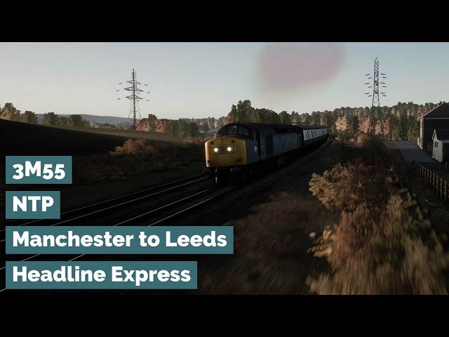 Train Sim World 2 on Xbox Series X - NTP - Manchester to Leeds Newspaper Train