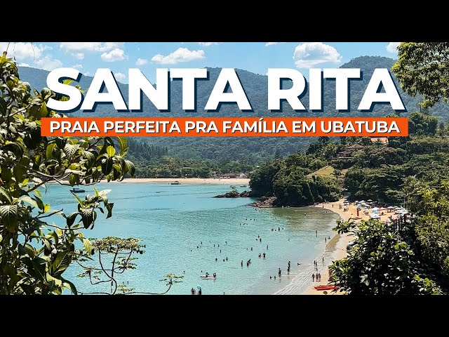 Praia de Santa Rita, uma das MAIS BONITAS de UBATUBA SP - (PREÇOS, como chegar e dicas!)