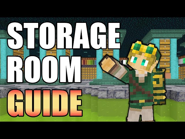 The PERFECT Storage room for Minecraft