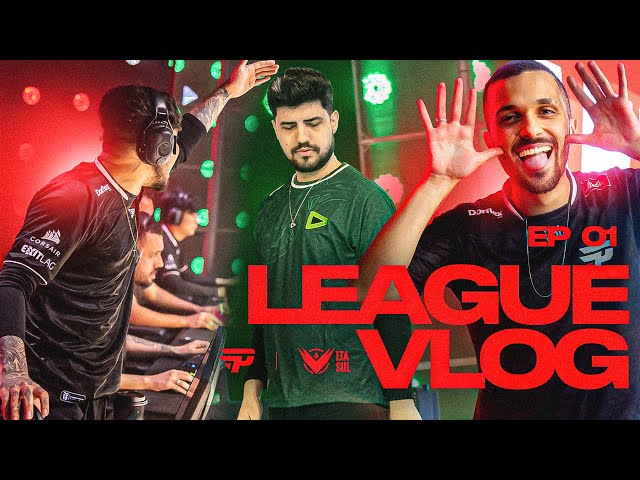 deixei abrir 1-0 e olha no que deu 🤣 | LEAGUE VLOG - EP1