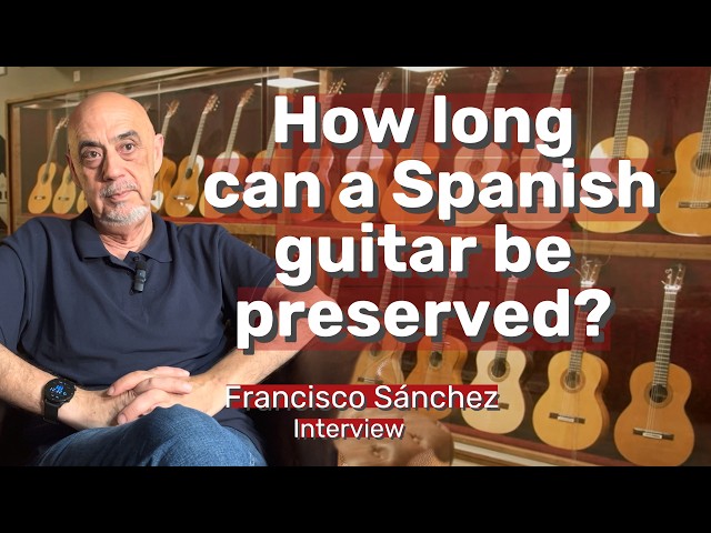 Time brings a plus to the guitar - Interview with Luthier Francisco Sanchez (1/3)