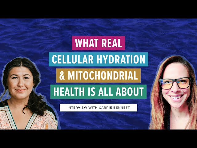 What real cellular hydration & mitochondrial health is all about w/ Carrie Bennett. #quantumhealing