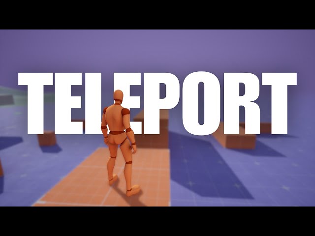 Quick & Easy Teleport Ability - GASP