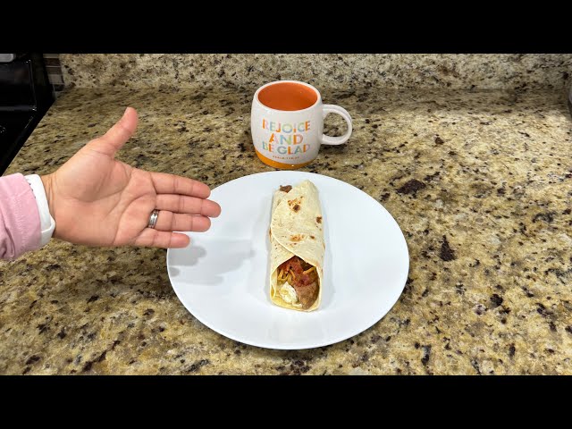 Tasty Gluten Free Breakfast Burrito