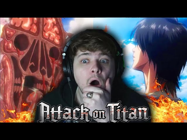 NON Anime Fan watches ALL of ATTACK ON TITAN SEASON 3 (1/2)