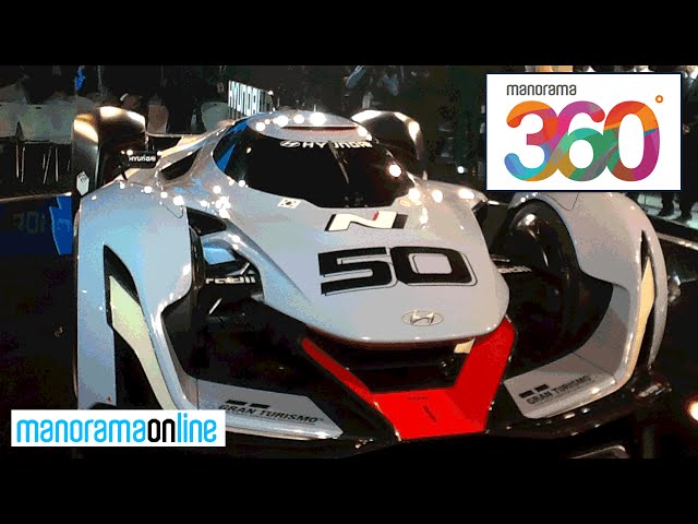 Hyundai Gran Turismo, Muroc, Tucson | Auto Expo 2016 | #YT360Day | 360 Degree Videos | Manorama 360