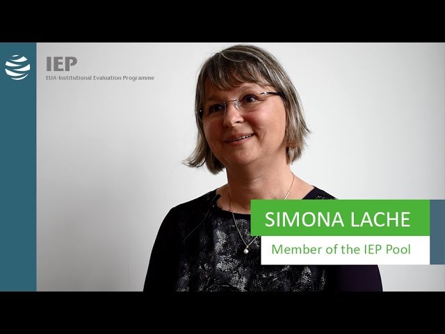 Institutional Evaluation Programme (IEP) – Simona Lache, IEP Expert