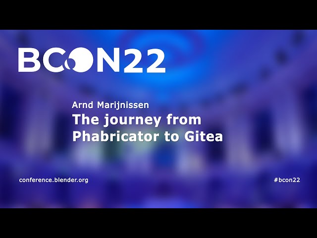 The journey from Phabricator to Gitea