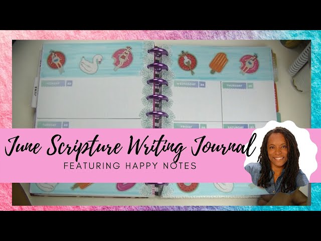 June Scripture Writing Journal