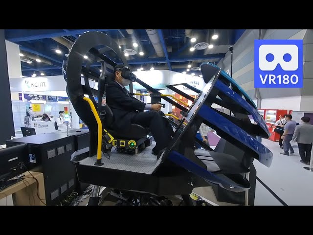 Wow!! Real Flight Test & Training Virtual Simulator Machine for Real Aviator 3D 180VR 4K Top Gun