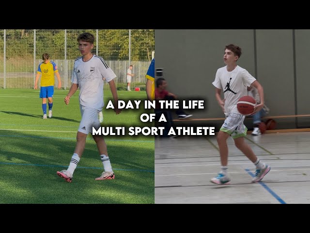 DAY IN THE LIFE OF A MULTI SPORT ATHLETE ⚽️🏀 || MATCHDAY 🔥