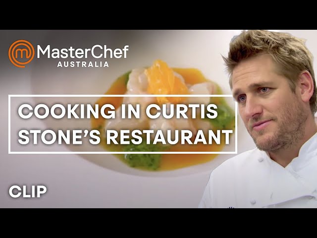 ix-Course Meal in Curtis Stone's Kitchen | MasterChef Australia | MasterChef World