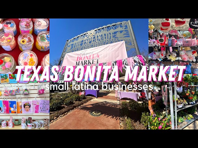 Texas Bonita Market in Houston,TX: small latin businesses event (food, jewerly, music & more!