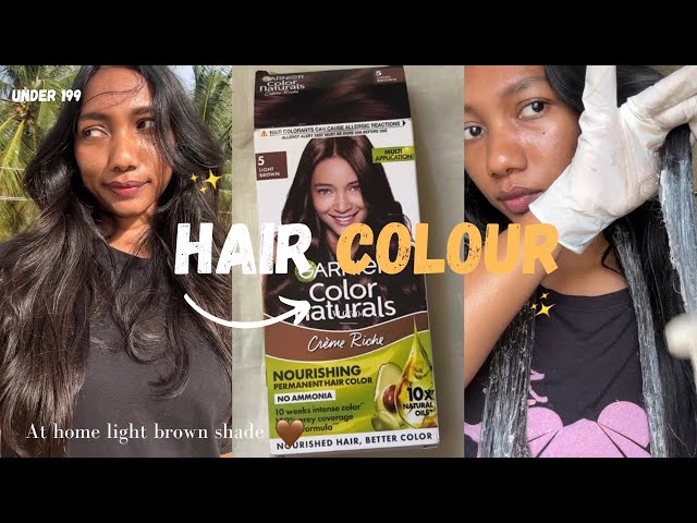 HAIR COLOUR at home | GARNIER Natural colour | under 199