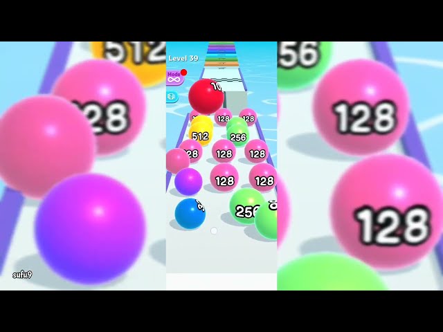 2048 Ball Run 💸🎱💙MAX LEVELS!! All Levels Gameplay Walkthrough Android, iOS NEW UPDATE part 4