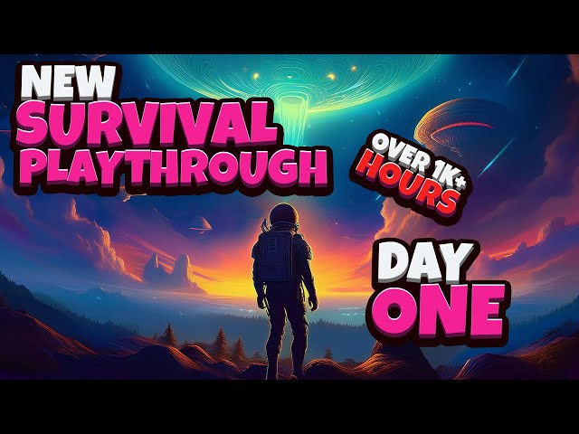 Day 1 No Man's Sky Survival Challenge Begins!