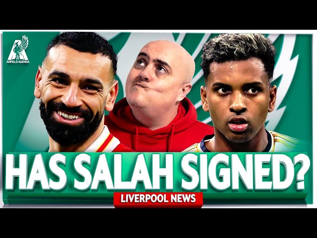 HAS SALAH SIGNED NEW DEAL? RODRYGO LINKED + DARWIN STAYING FOR NOW? | Liverpool Latest Transfer News