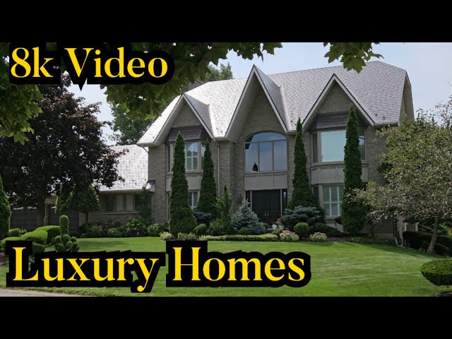 Exploring Brantford's Most Luxurious Neighborhoods in 8K!