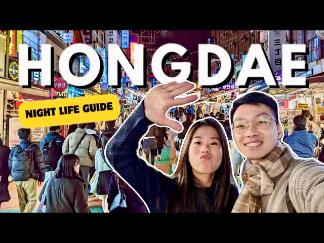 Seoul Korea Nightlife Guide: Best things to do in Hongdae | KBBQ, Shopping and Baseball Fu